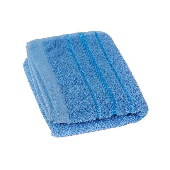 Cotton Hand Towels side lines, 20x13, Assorted Colors, Set 2, Pack of 3 - Picture 3 of 4